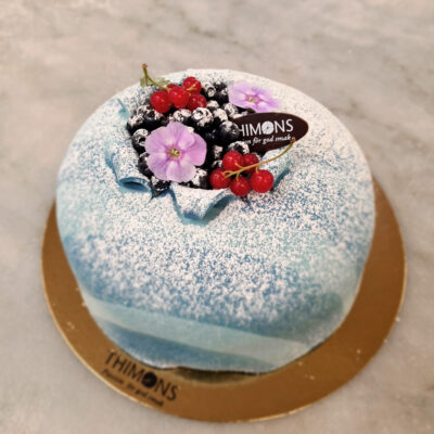 Prinsesstårta med blåbär